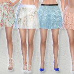 Spring Skirt Set by Pinkzombiecupcakes at TSR