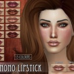 NONO Lipstick by RemusSirion at TSR