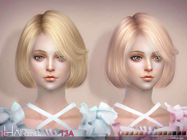 Short Hair Sims 4 Nexus