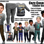 Cozy Casual Toddler Boys Set -Original Content-