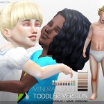 Mineral Skintone Toddler Version by Pralinesims at TSR