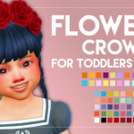Toddler Flower Crown by weepingsimmer