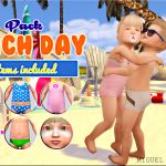 Beach Day Pack by Miguel Creations