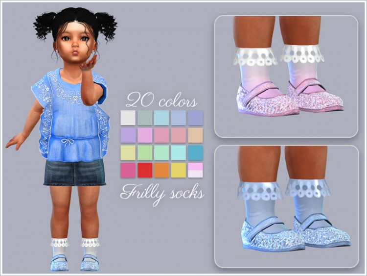 Frilly-socks-toddlers-20colors