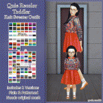 Toddler Knit Sweater Outfit Recolor by Qnie