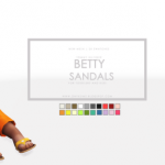 TH Betty T-Strap Sandals by Onyx Sims