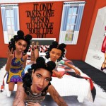 NcyPooh's Curls n Top Knots by Luvelynsweetsims