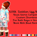 Toddler UGG Boots by Selarono Sims