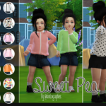 Sweet Pea Top by SimsLifeSims