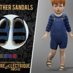 Leather Sandals by Coupure Electrique