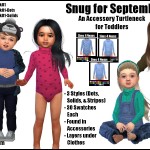 Snug for September -Original Content-