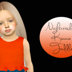 Nightcrawler's Kimmie Toddler Conversion by Simiracle
