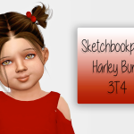 Sketchbookpixel's Harley Buns Conversion by Simiracle