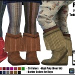 Frill Boots -Original Content-