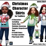 Christmas Character Shirts -Original Content-