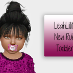 Leah_Lillith's New Rules Toddler Conversion by Simiracle