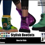 Stylish Bootlets (For Kids) -Original Content-