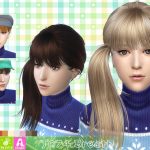 Breath Hairstyle by Newsea Sims
