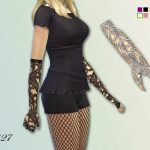 Transparent Lace Gloves by altea127
