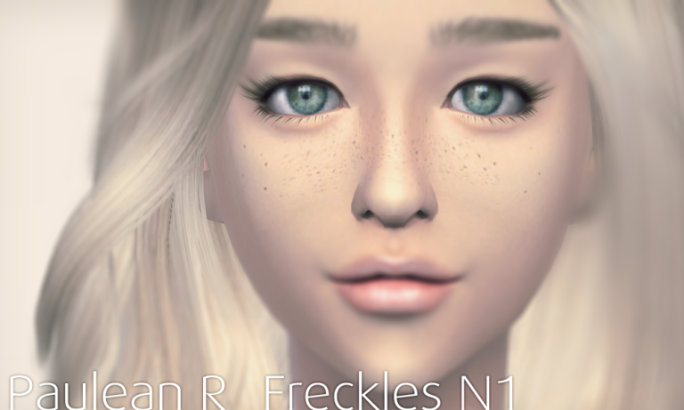 Freckles N1 by PauleanR - Sims 4 Nexus