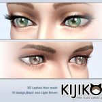 3D Lashes (Curly Edition) by Kijik