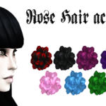 Rose Hair Accessory by Hayny
