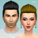 Cool Sims Hair Conversion by Eodsy