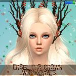 Ersel_TSR_Crown_With_Leaves by ERSCH Sims