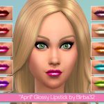 April Glossy Lipstick by Birba32