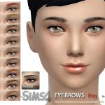 Wm F03 Eyebrows by S-Club at TSR
