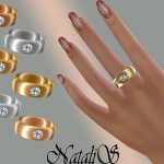 Ring with Crystal by NataliS at TSR