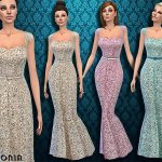Intensely Embellished Gown by Harmonia at TSR