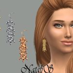 Cascade Earrings by NataliS at TSR