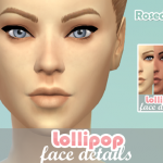 Lollipop Face Details by Rosedust Sim | Sims 4 Nexus