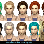 Male EP10 Sizzle Hair Conversion by JulieJ