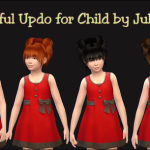 Playful Updo for Child by JulieJ