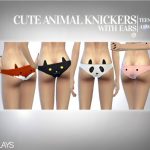 Cute Animal Knickers by Calliev Plays