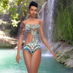 Aztec Swimsuits by Sims Artists