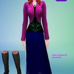 Disney's Frozen Anna Everyday Outfit by molliesdollies at Sims 4 Studio