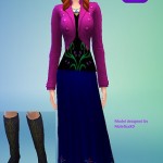 Anna Coronation Gown by molliesdollies at Sims 4 Studio | Sims 4 Nexus