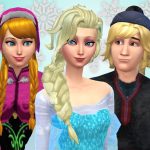 Elsa, Anna, & Kristoff by mickeymouse254 at MTS