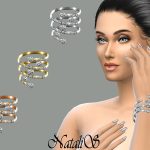 Spring and Crystal Bracelet by NataliS at TSR