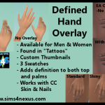 Defined Hand Overlay -Original Content-