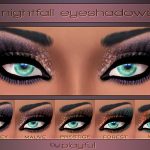 Nightfall Eyeshadows by Playfuls Studio