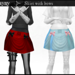 Skirt with Bows by Hayny