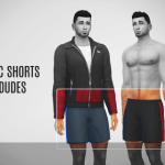 Athletic Shorts for Dudes by LumiaLover Sims