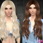 Long Wavy Hair by sims2fanbg at TSR