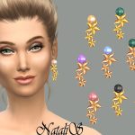 Starfish Pearl Cascade Earrings by NataliS at TSR