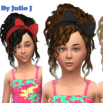 Bow Hair for Little Girls (3to4) by JulieJ
