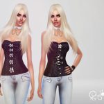 Bad Girl Corset by Fashion Royalty Sims